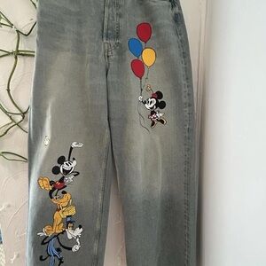 COS Blue Baggy Jeans